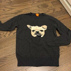 Joe Fresh M grumpy bulldog cotton wool blend sweater